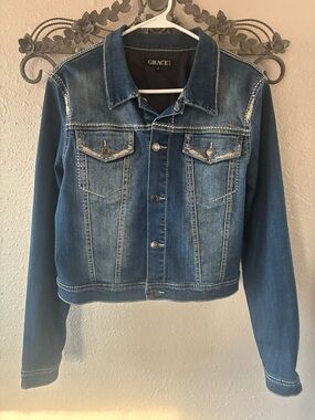 Grace In LA Denim Jacket